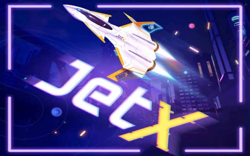 Find the JetX game on the MegaPari platform.