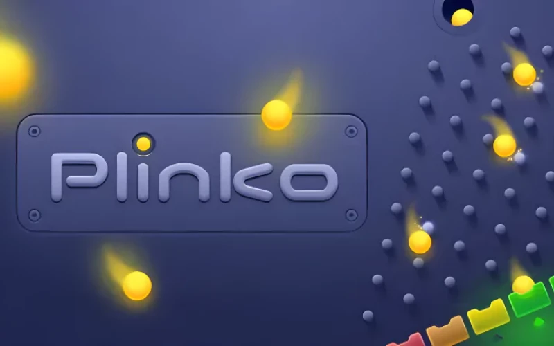 Play the Plinko game on the MegaPari platform.
