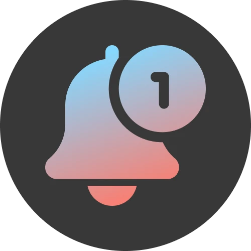 You can receive push-up notifications from Megapari app.