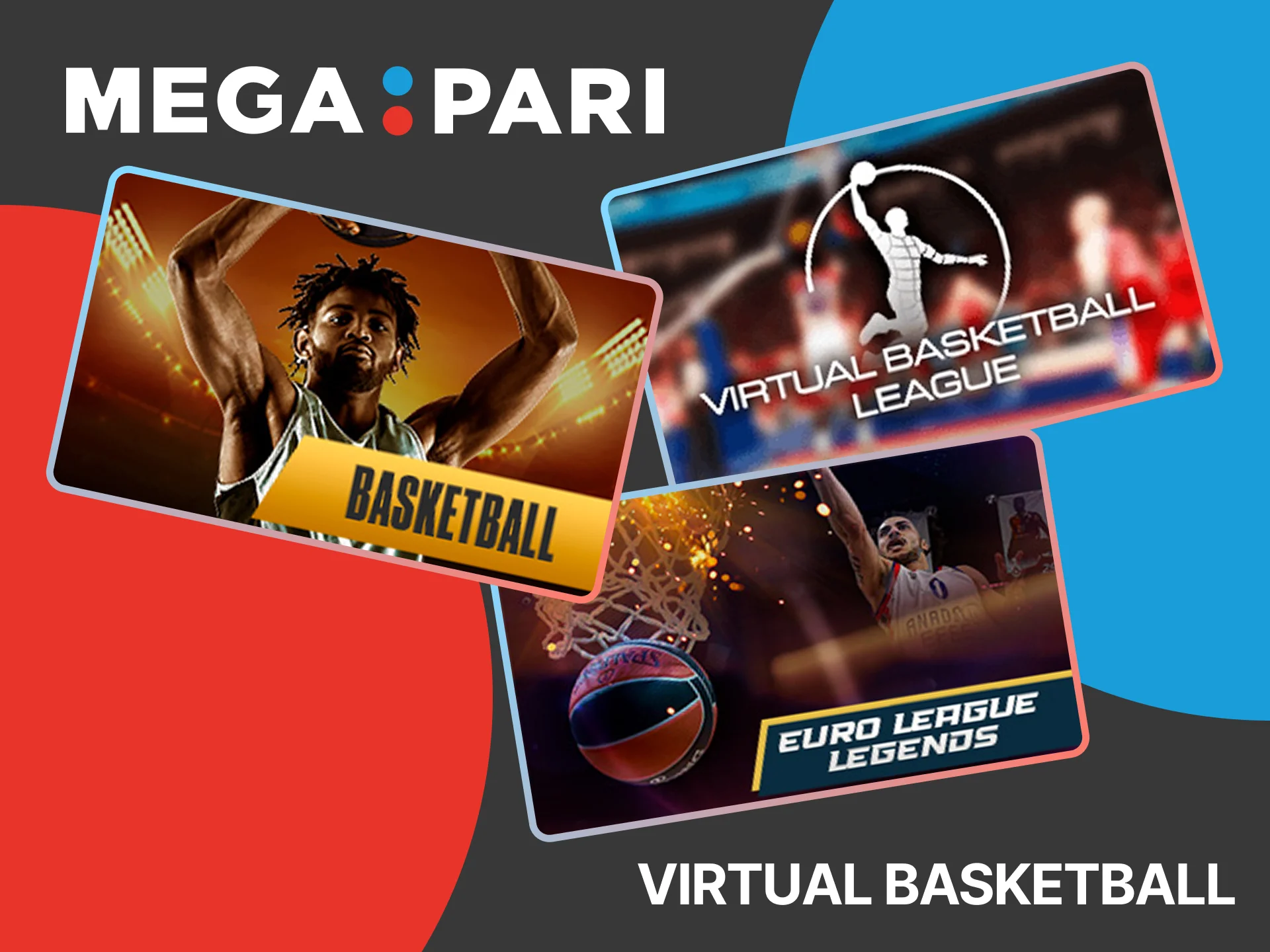 Find out what virtual basketball games are available at MegaPari.